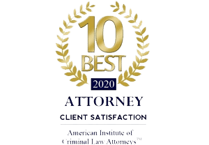 10 Best 2020 Attorney Client Satisfaction By The American Institute of Criminal Law Attorneys