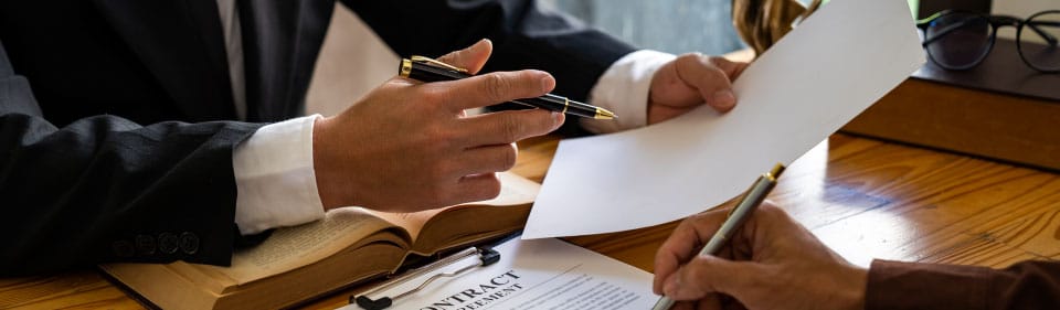 Tucson attorney providing expert legal guidance and reviewing case documents