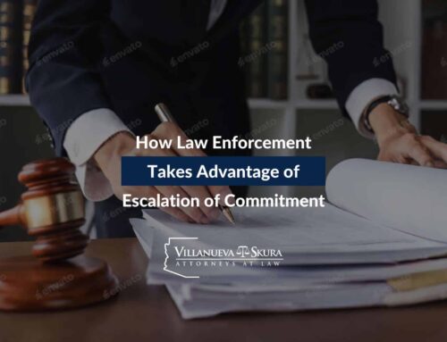 How Law Enforcement Takes Advantage of Escalation of Commitment