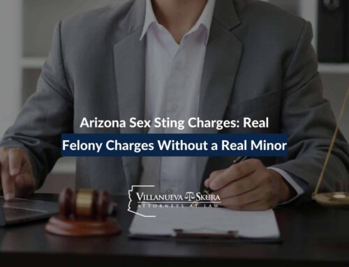 Arizona Sex Sting Charges: Real Felony Charges Without a Real Minor