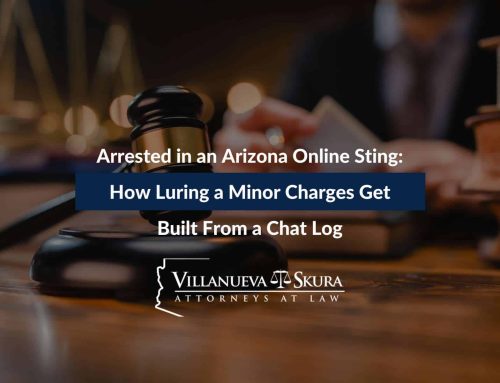Arrested In An Arizona Online Sting: How Luring a Minor Charges Get Built From a Chat Log